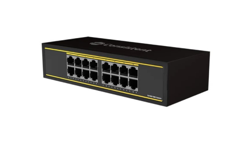 Consistent Launches 16-Port Gigabit Ethernet Switch for High-Speed Networking